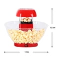 thumbnail image 3 of Suncoda Popcorn Machine, Popcorn Maker Popper, Hot Oil Popcorn Machine with with Clear Bowl, Great for Home Party Kids Hot Oil Popcorn Machine Home Popcorn Machine E, 3 of 7