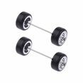 thumbnail image 1 of FurNest Roues de Voiture Modèle 1/64 avec Pneus en Caoutchouc Pièces Modifiées de Base en ABS Véhicule, 1 of 8