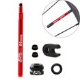 thumbnail image 4 of ZheElen Polyvalent Tubeless Pneu Presta Valve Extender pour et Vélos de Route 80mm Rouge 50mm 80mm 1Set, 4 of 6