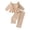 Beige, variant on Ymyiu New Baby Girl Gifts Casual Baby Girl 2-Piece Outfit Set: Soft Infant Top + Comfy Toddler Pant (Light Purple,12-18 Months)
