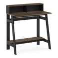 thumbnail image 1 of Pemberly Row Contemporary Wood A-frame Computer Desk in Columbia Walnut, 1 of 6