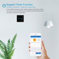 thumbnail image 2 of Smart Light Switch Dimmer Three-Way Wall-Mounted Wifi LED Light Touch Switch Voice Control Mobile App Compatible with Alexa and Google Home, 2 of 8