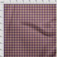 thumbnail image 4 of oneOone Polyester Spandex Purple Fabric Check Fabric For Sewing Printed Craft Fabric By The Yard 56 Inch Wide, 4 of 4