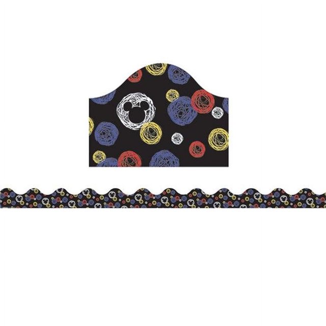 Eureka EU-845222-6 Mickey Color Pop Deco Trim - Lot de 6