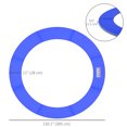 thumbnail image 3 of HOMCOM Φ10ft Trampoline Pad Φ120" Trampoline Replacement Safety Pad Blue, 3 of 10