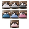 thumbnail image 1 of Baohd Sleep Experience Multifunctional Mattress Pad Cover Easy To Assemble Rose Red, 1 of 6