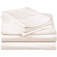 thumbnail image 3 of 400 Thread Count 4 Piece Quality Sheet Set Deep Pocket 18 Inch 100% Egyptian Cotton Solid Pattern with 2 Side Pockets, 3 of 4
