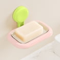 thumbnail image 1 of PRETXORVE Soap Household Bathroom Suction Cup Wall Mounted Non Perforated Soap Drainage Bathroom Storage Rack, 1 of 6