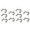 thumbnail image 1 of 10 Pcs Crochets Robustes pour Porte-Perceuse à Plaque Perforée, Crochets Doubles pour Porte-Perceuse à Plaque Perforée pour Perceuse, Accessoires, 1 of 6