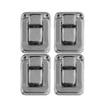 thumbnail image 1 of 4 Pcs Iron Antique Hasp Lock for Jewelry Box Suitcase Buckle Vintage Clip Buckle, 1 of 8