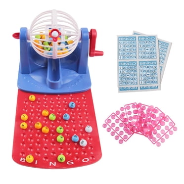 QualitChoice Lively Gatherings With Bingo Machine Toy Adults And Kids Family Fun Awaits In Every Round Bingo Lotto Game Long Term