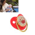 thumbnail image 3 of Ultra Light Silicone Pacifier, Safe Newborn Pacifier with Symmetrical One Piece Design, Easy To Clean, 6 Optional Colors, Lovingly Baby Pacifier for 618 Months Infant, 3 of 7
