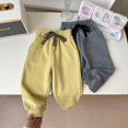 thumbnail image 4 of Yuyuzo Pantalon Bébé Élastique à Cordon Taille Haute Unisexe Enfants Bas Resserré avec Poches, 4 of 4