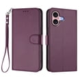 thumbnail image 2 of GANGXUN Wallet Case for iPhone 16 – Magnetic Closure, RFID Blocking, Wrist Strap, Wireless Charging Compatible, 2 of 6