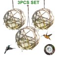 thumbnail image 1 of EIGTHTAIL 3 Pcs Globe Colibri Boules de Coton Matériau de Nidification pour Oiseaux Sauvages Wrens Pinsons, 1 of 7