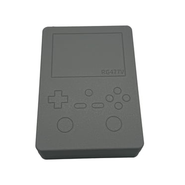 Étui de Protection pour Console de Jeu Portative RG477V Antichoc Antipoussière Boîte de Rangement Coque de Protection Imprimée 3D Antichute Étui de Transport Organisateur Accessoires