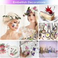 thumbnail image 4 of 144pcs Natural Dried Pressed Flowers For Resin,dry Flower Bulk Natural Herbs Kit For Candle,epoxy R (haoyi, 4 of 5