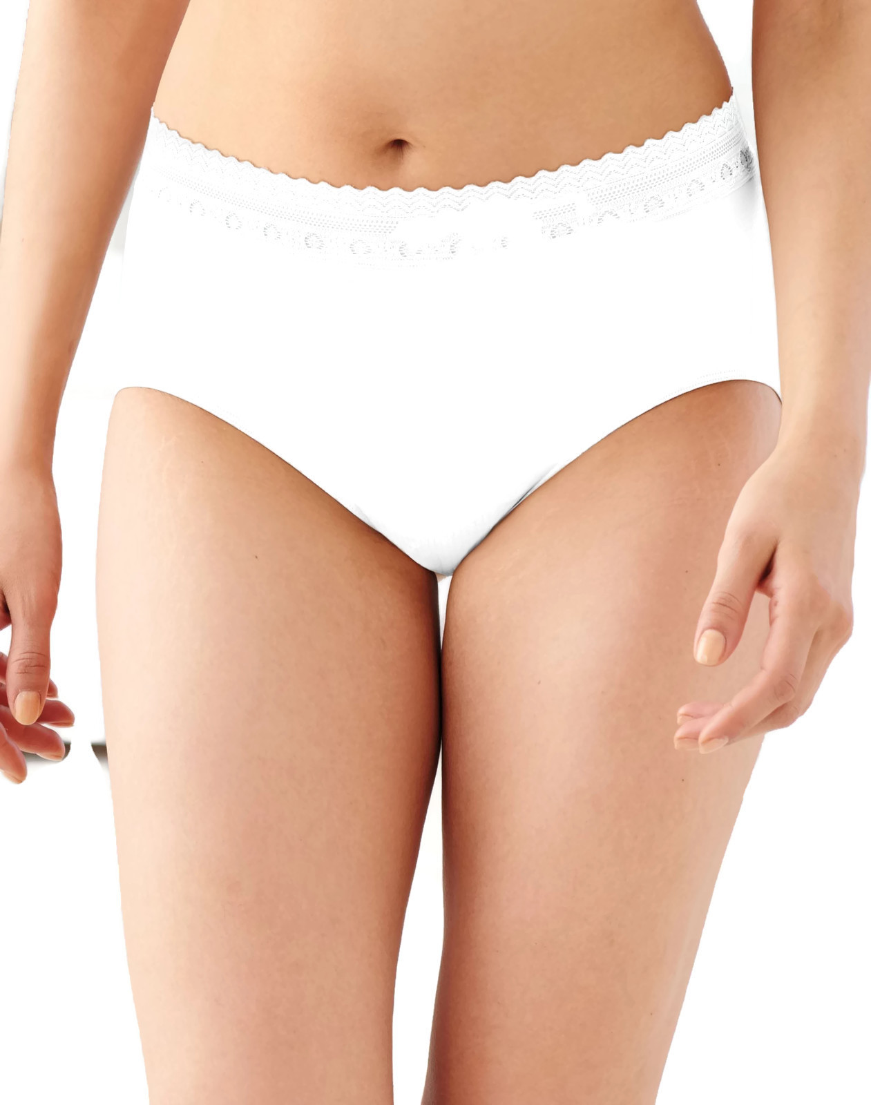 Bali Comfort Revolution Womens Microfiber Seamless Brief - Best-Seller, 6/7