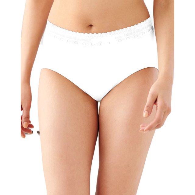Bali Comfort Revolution Womens Microfiber Seamless Brief - Best-Seller, 6/7