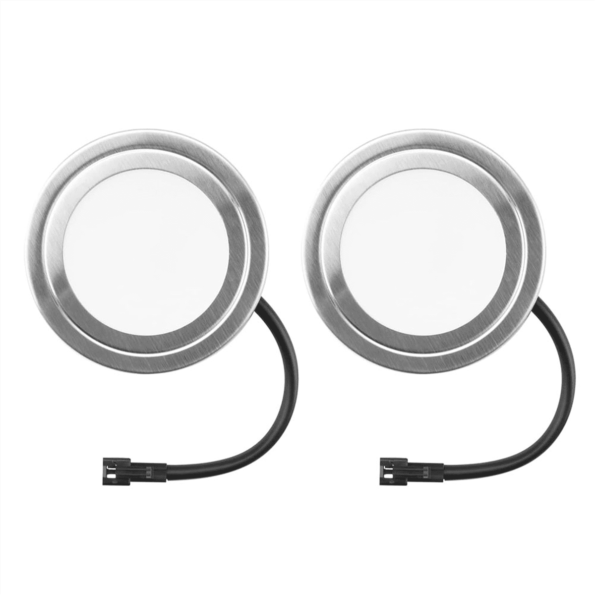 12V DC 1.5W Range Hood Lights with SM Socket, Hole Closet Stove LED Light , White Kitchen Range Hood Light Bulbs 2 Pack