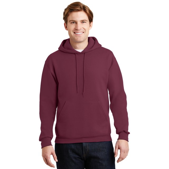 Jerzees Chandail à Capuche à Manches Longues pour Hommes SUPER SWEATS - 4997M