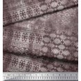 thumbnail image 3 of Soimoi Modal Satin Fabric Aztec Southwestern Print Sewing Fabric Yard 42 Inch Wide, 3 of 3