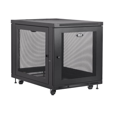 Tripp Lite 12U Rack Enclosure Server Cabinet Doors & Sides 300lb Capacity 12U - Armoire de Rack - Noir - - 19 Pouces