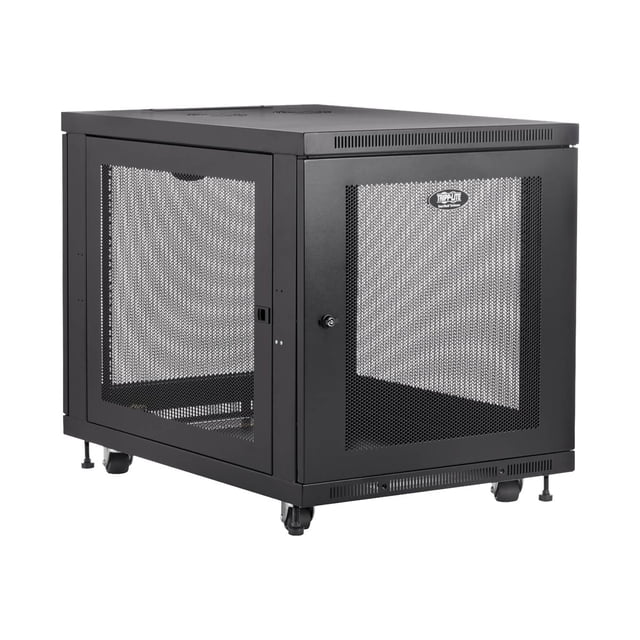 Tripp Lite 12U Rack Enclosure Server Cabinet Doors & Sides 300lb Capacity 12U - Armoire de Rack - Noir - - 19 Pouces
