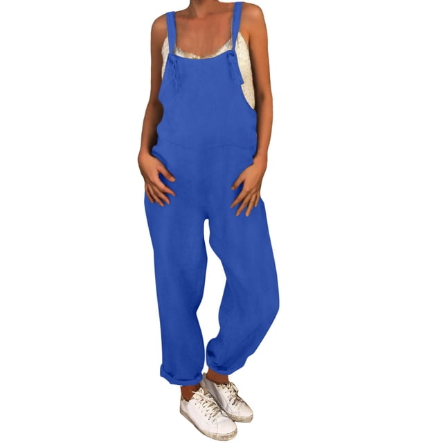 Salopettes Grande Taille Combinaison Décontractée pour Femmes Combinaison Ample Combinaison pour Femmes