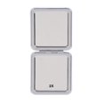 thumbnail image 2 of MINISO Deluxe Dual-sided Square Makeup Mirror - Portable Travel Light Makeup Mini Mirror Folding Cosmetic Pocket Small Tote Bag Glow In The Dark Mirror For Girls Makeup, 2 of 3