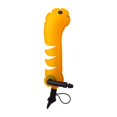 thumbnail image 2 of Siruishop Marqueur de Surface de Plongée Bouée Compacte de Plongée Bouée Gonflable pour Équipement de Plongée Jaune Foncé, 2 of 8