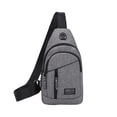 thumbnail image 1 of SDNall Multipurpose Crossbody Backpack with Chest Strap, Adjustable Phone Hand Strap Hole, Lightweight Hiking Bag for Daily Commute and Outdoor Travel, 1 of 6