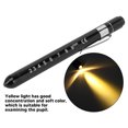 thumbnail image 4 of Lampe Stylo d'Inspection Médicale Portable, Ampoule Acrylique Lumineuse, Design Portable, Facile à Mettre, Règle Intégrée, Tableau de Comparaison pour Infirmières et Médecins, Technologie d'Inversion Physique, 4 of 7