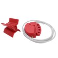 thumbnail image 4 of ANGGREK Câble de Verrouillage Réglable Conception Robuste Durable Câble de Sécurité pour les Vannes de Verrouillage, Kit d'Étiquetage de Verrouillage, Verrouillage de Câble Réglable, 4 of 8