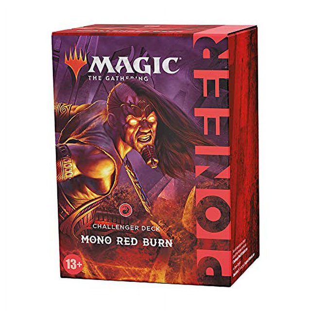 Magic The Gathering Pioneer Challenger Deck 2021 – Mono Red Burn (Rouge) pour 13+ Ans