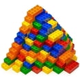 thumbnail image 3 of 150 Piece Classic Big Building Blocks Compatible with All Major Brands STEM Toy Large Building Bricks Set for All Ages - -, 3 of 6