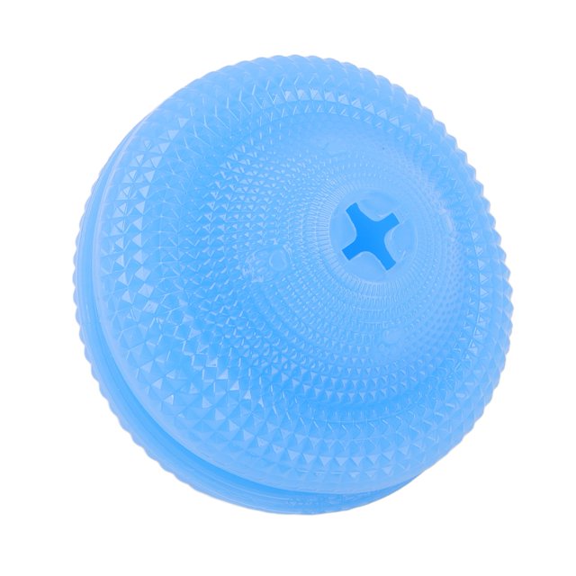 Dog Treat Ball Toy, Puncture Resistant Developing IQ Dog Puzzle Teething Toys Ball Interactive For Playing Blue,Pink