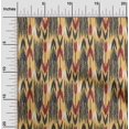 thumbnail image 1 of oneOone Cotton Poplin Fabric Arrow Ikat Print Fabric BTY 42 Inch Wide, 1 of 4