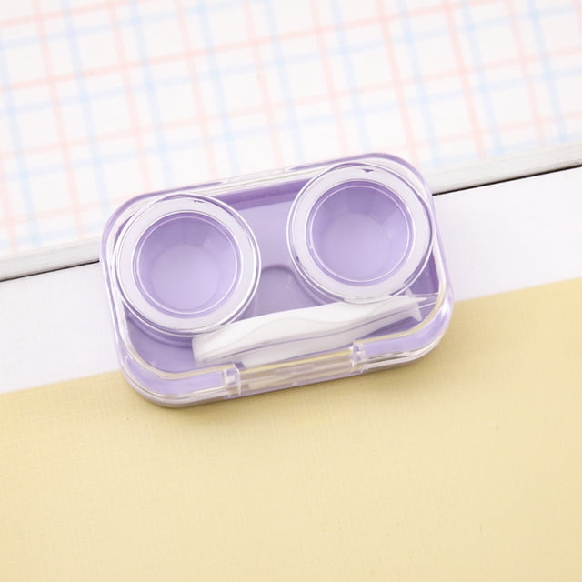 karymi Contacts Lens Case Portable and Great Looking Travel Contacts Lens Storage Box Compact Holders for Daily and Travel Use Party Favors Womens Gifts