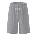 thumbnail image 1 of Ramiter Gym Shorts Men's Lightweight Terry Short Light Gray,2XL, 1 of 7
