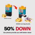 thumbnail image 3 of Kodak Dock Plus Instant Photo Printer Bundle with 80 Sheets, Black, 3 of 5