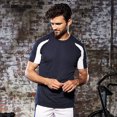 thumbnail image 3 of Just Cool T-Shirt de Sport Contrasté pour Hommes, 3 of 5