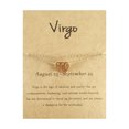 thumbnail image 1 of EGNMCR Twelve Constellation Anklet Alloy 12 Constellation Card Anklet a Anklet, 1 of 1