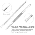 thumbnail image 2 of Outil de Retrait pour Points Noirs, Outil Popper pour Boutons en Acier Inoxydable Noir, Outil de Retrait pour Éclats de Points Noirs 7 Po, 2 of 10