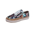 thumbnail image 1 of Summer Ladies Shoes Lace-up Zipper Design Colorful Printed Platform Casual Sneakers, 1 of 9
