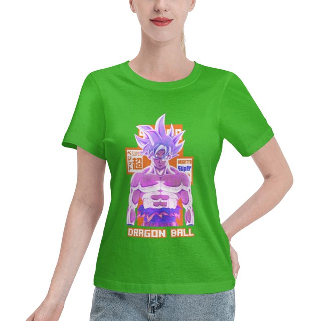 Women's Basic Short Sleeve T-Shirt Super Saiyan