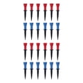 thumbnail image 2 of Langgg Lot de 12 pour T-Shirts de Golf Ballon en Plastique Support Stable Réutilisable Extérieur Intérieur Golf Sports Entraînement Pratique pour Golfeurs 6 Pcs Rouge+6 Pcs Bleu 76mm 2Ensemble, 2 of 6
