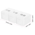 thumbnail image 4 of Multi-grid Pills Organizer Portable Weekly Pills Container Compartments Pills Case for Travel, 4 of 8