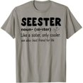 thumbnail image 1 of LUOGENLI T-shirts pour Femme pour Femmes Mode Décontractée Haut Seeester Manches Courtes Col Rond Haut 1 T-shirts pour Femmes T-Shirt Graphique Drôle Saint-Valentin Gris TG, 1 of 3