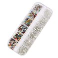 thumbnail image 1 of Nail Rhinestones Rhinestones for Nails Glass Crystal Nail Rhinestones DIY Handcraft Different Styles Sweet Gift for Mobile Phone Rinestones Set, 1 of 7